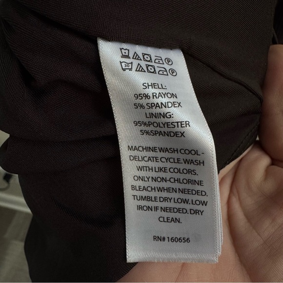 Rachel Zoe Black Sleeveless Tank Fitted Bodycon Stretch Midi Dress Small - Picture 7 of 8